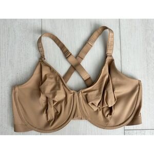 Wacoal Shape Revelation Uneven Ultimate Lift Underwire Bra Sz 36DDD Nude 855487